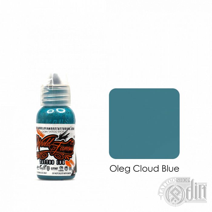 Краска для тату Распродажа Oleg Cloud Blue (годен до 08/2023)